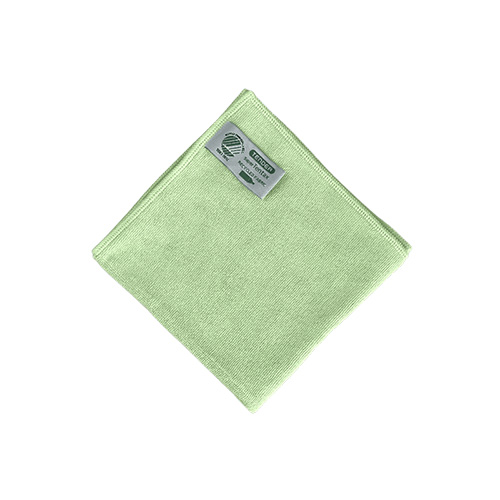 [10151] Mikrofiberklud, Soft, 32x32cm, grøn, mikrofiber, (10 stk.)