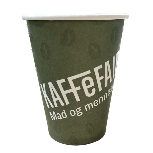 [3729696101] Kaffefair, papkrus, SW, 300 ml/12 oz, Pap/PE, 1000 stk.