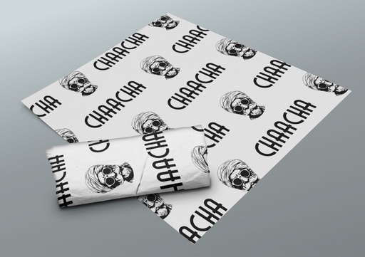 [4009231501] Chaacha, wrappingpapir 30x25,0cm, max 50% farvedækning, hvid, 40 gsm, 1000 stk.