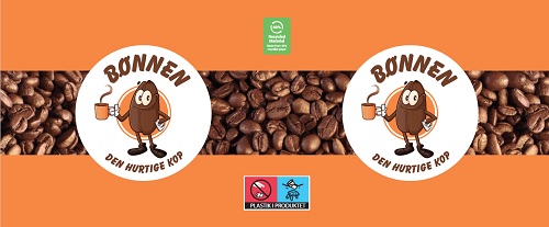[2786642503] Papkrus "Kaffekanden", SW, 400 ml/16 oz, Ø9 cm, brun, 1000 stk.