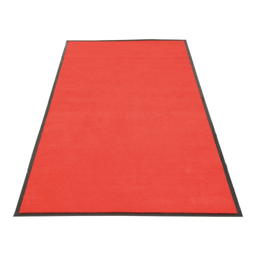 [15220] Skridhæmmende tæppe/måtte, Securit, 200x90 cm, nylon/gummi, rødt