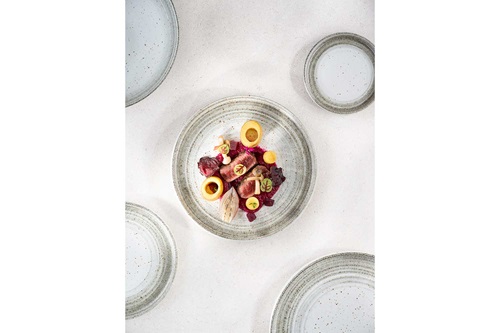 Små serveringsskåle, til taps og snacks, stentøj, rund, Ø8,5x2,5, SPLENDIDO, (12 stk.)