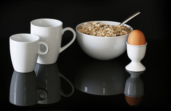 Krus med hank, 330ml, Ø9,5x8,8cm, hvid, porcelæn, ESSENTIALS, (6 stk.)