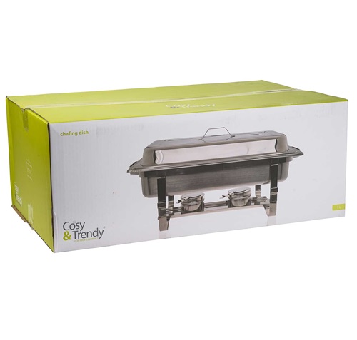 Chafing Dish, 9L, rustfri stål