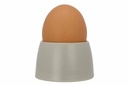 Æggebæger, beige, rund, Ø6x3,7cm, melamin, KUPO, (sæt á 4 stk.)