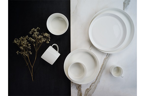 Underkop, Ø12cm, hvid, porcelæn, OSLO, (12 stk.)
