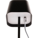 LED bordlampe, MALTA, Securit, ledningsfri og genopladelig, sort, (1 stk.)