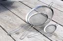 Trådsigte, fra Ø8 til Ø20cm, rustfrit stål, INOX, (1 stk.)