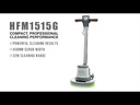 Skuremaskine, Numatic HFM-1515G + skurebørste, (1 stk.)