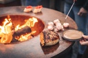 Bålgrill, Ø99cm, rustfarve, cortenstål, White Fire, BARBECUES, (1 stk.)
