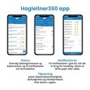 Dispenser til håndklæderuller, GS-Tech by Hagleitner, "XIBU METAL TOWEL hybrid", rustfrit stål, (1 stk.)