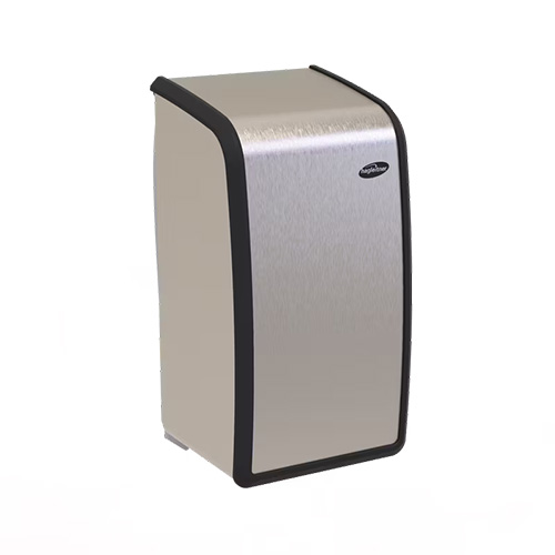 Dispenser til toiletpapir, GS-Tech by Hagleitner, "XIBU METAL TISSUEPAPER hybrid", til 2 ruller, rustfri stål, (1 stk.)