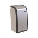 Dispenser til hånddesinfektion, GS-Tech by Hagleitner, "XIBU METAL DISINFECT hybrid", rustfrit stål, (1 stk.)