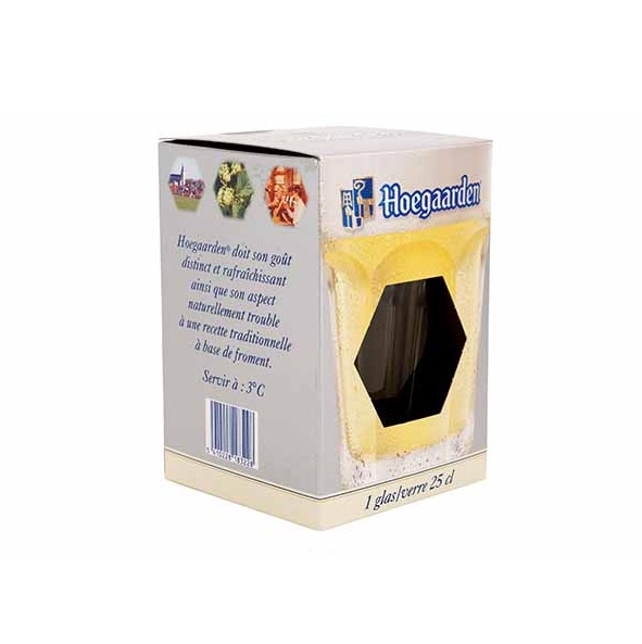 Hoegaarden ølglas, 25cl, (1 stk.)