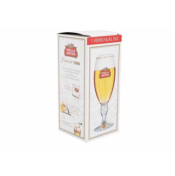 Ølglas på stilk, 25cl, Stella, (1 stk.)