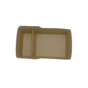 Pommes Frites Bakke, 2-rums, 19/16x10,5/8,5x4,5/3,5cm, pap/PE, brun, (480 stk.)