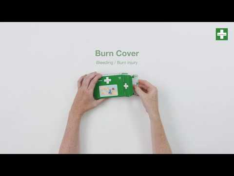 Brandsårsplaster, Burn Cover, 901903, Cederroth, (1 pakke á 10 stk.)