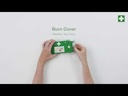 Brandsårsplaster, Burn Cover, 901903, Cederroth, (1 pakke á 10 stk.)