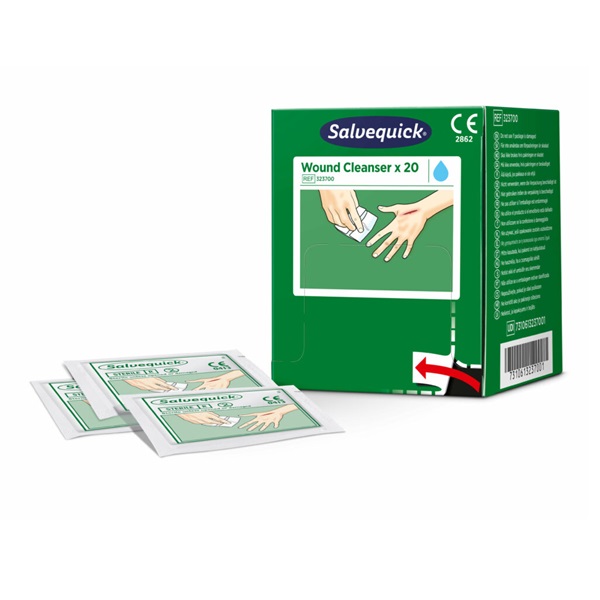 Sårrens, Salvequick, 20-pak, 323700, (20 stk.)