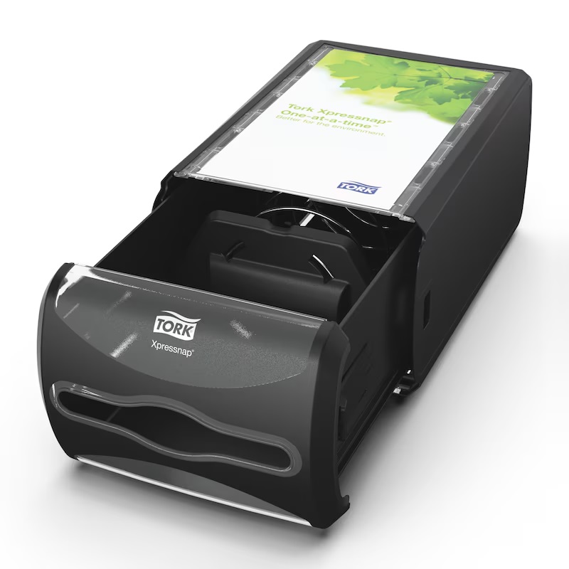 Servietdispenser, Xpressnap, liggende, sort, N4, 272511, Tork, (1 stk.)