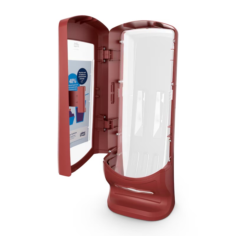 Servietdispenser, Xpressnap, stående, rød, N4, 272212, Tork, (1 stk.)