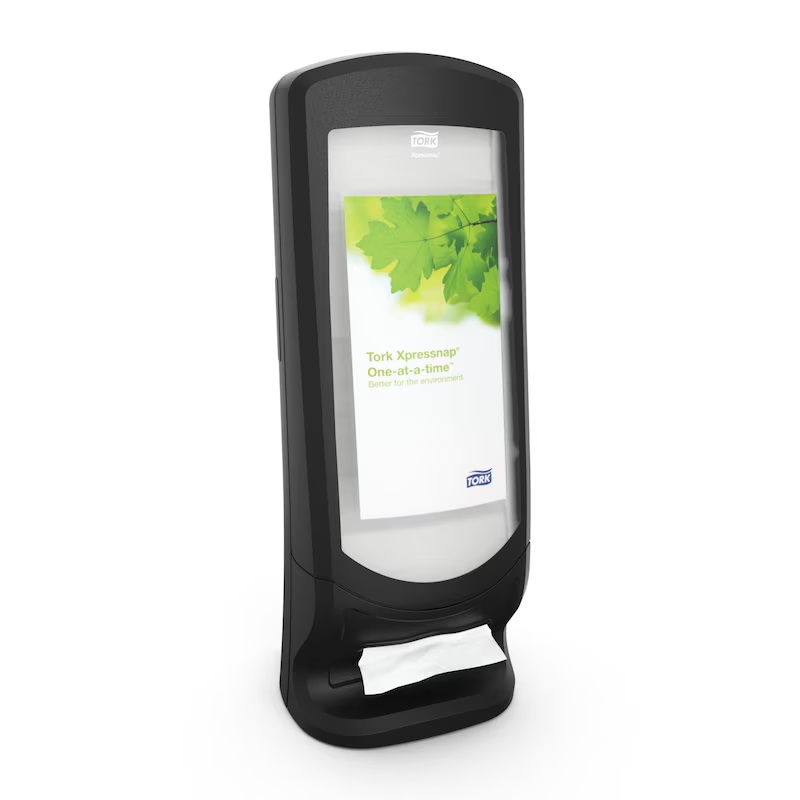 Servietdispenser, Xpressnap, stående, sort, N4, 272211, Tork, (1 stk.)