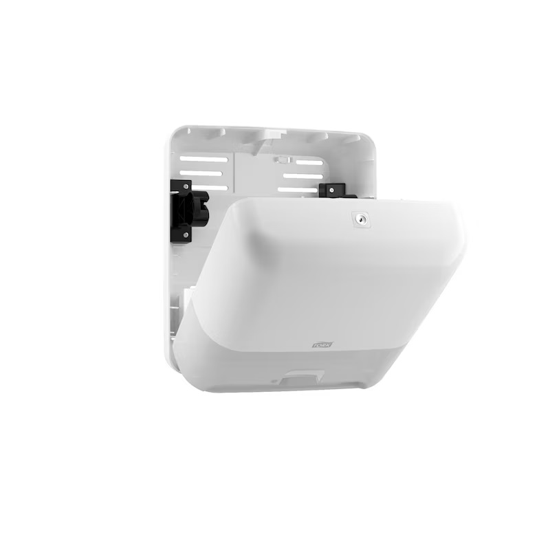 Papirdispenser til håndklædeark på rulle, Matic, Sensor, hvid, H1, 551100, Tork, (1 stk.)