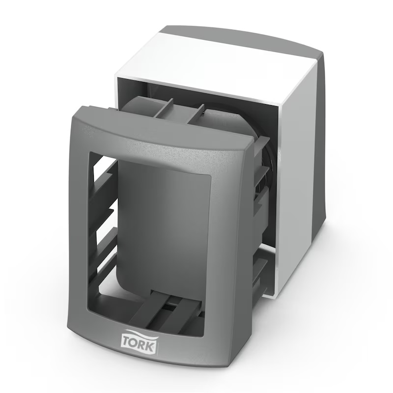 Servietdispenser, Fastfold, grå, N2, 271800, Tork, (1 stk.)