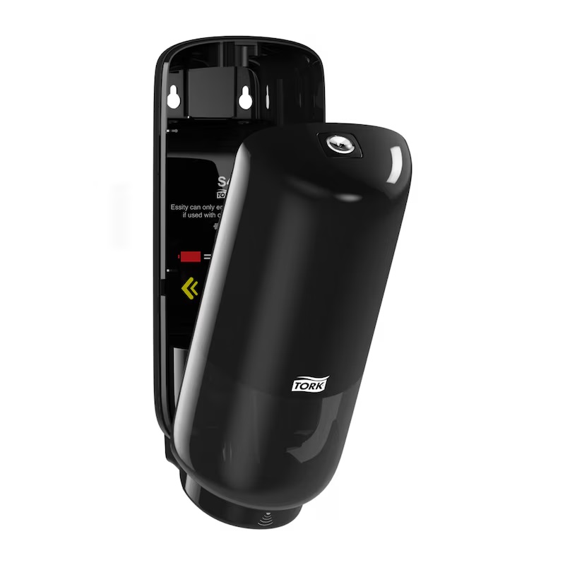 Sæbedispenser til skumsæbe, Sensor, S4, sort, 561608, Tork, (1 stk.)