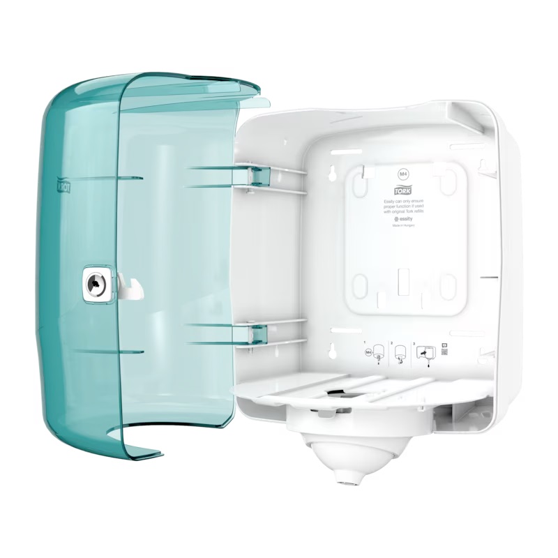 Papirdispenser, centerfeed, reflex, turkis, M4, 473180, Tork, (1 Stk.)