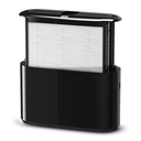 Papirdispenser til håndklædeark, Xpress, fristående, Multifold, sort, H2, 552208, Tork, (1 stk.)