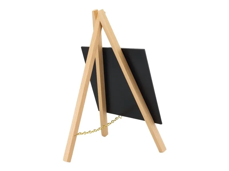 Mini tavlestaffeli, bøg, Securit, (sæt á 3 stk.)