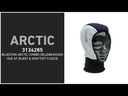 Hjelmhue, blødt & kraftigt fleece, Arctic Combo, (1 stk.)