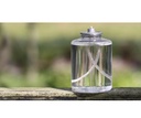 Olielys, 36 timer, 6,35cm, Ø6,05cm, hvid, palmekerneolie, (36 stk.)