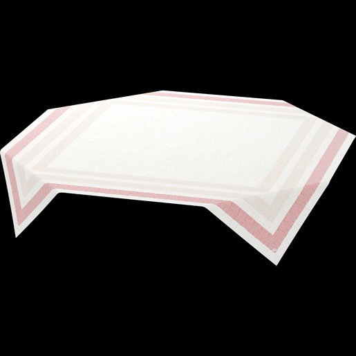 Stikdug, Dunicel, 84x84cm, Rigato bordeaux, Duni, (100 stk.)