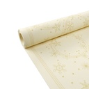 Rulledug, Dunicel, 1,18x25m, "Star Shine Cream", Duni, (2 stk.)