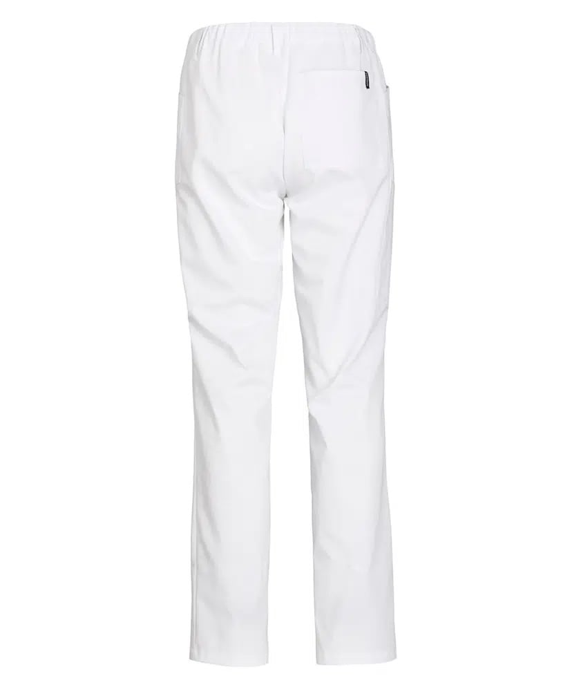 Unisex flex buks, hvid, 50/50% CO/PES, Kentaur, fra XS til 2XL (1 stk.)