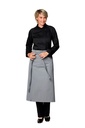 Dame kokke-/tjenerjakke, sort, 65/35% PES/CO, Kentaur, fra 2XS til 2XL (1 stk.)
