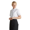 Dame kokke-/serviceskjorte, hvid, 65/35% rPES/CO, Kentaur, fra XS til 2XL (1 stk.)