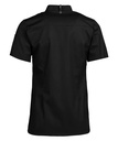 Dame kokke-/serviceskjorte, sort, 65/35% rPES/CO, Kentaur, fra XS til 2XL (1 stk.)