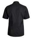 Biker kokke/servicejakke k/a, sort, 65/35% rPES/CO, Kentaur, fra XS til 2XL (1 stk.)