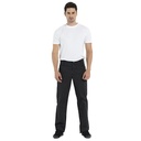 Unisex Kokkebuks, sort/hvid strib, 65/35% PES/CO, Kentaur, fra 2XS til 2XL (1 stk.)