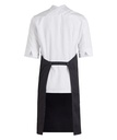 Hybrid kokkejakke med TENCEL, hvid m. dark rock, 50/50% CLY/PES, Kentaur, fra XS til 2XL (1 stk.)