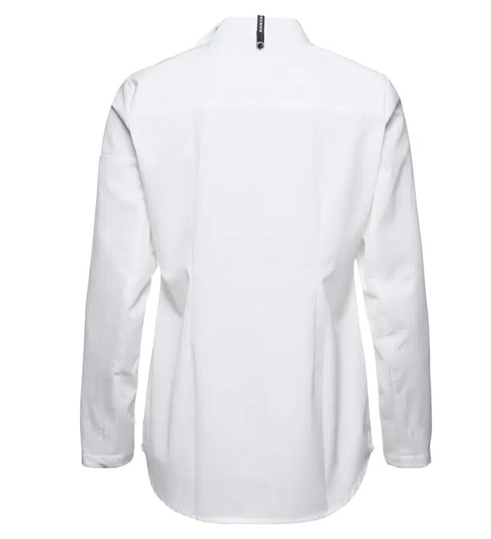 Kokkeskjorte, hvid, 65/35% PES/CO, Kentaur, fra XS til 2XL (1 stk.)
