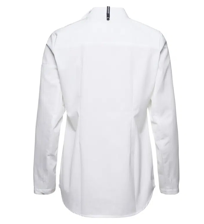Kokkeskjorte, hvid, 65/35% PES/CO, Kentaur, fra XS til 2XL (1 stk.)