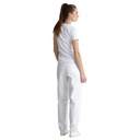 Unisex joggingbuks, hvid, 50/50% CLY/PES, Kentaur, fra 2XS til 2XL (1 stk.)