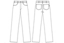 Herrebuks, hvid, 65/35% PES/CO, Kentaur, fra 68 til 104 (1 stk.)