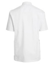 Kort unisex jakke, hvid, 50/50% CO/PES, Kentaur, fra 2XS til 2XL (1 stk.)