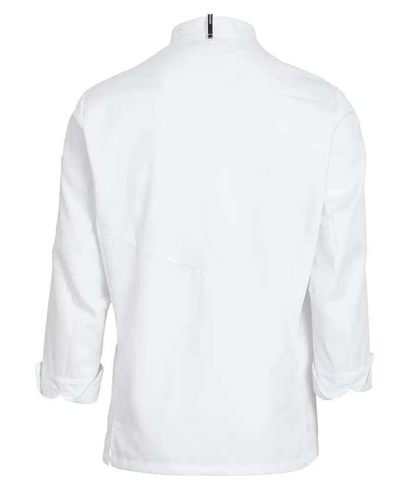 Gourmet kokkejakke, hvid, 50/50% CLY/PES, Kentaur, fra XS til 2XL (1 stk.)