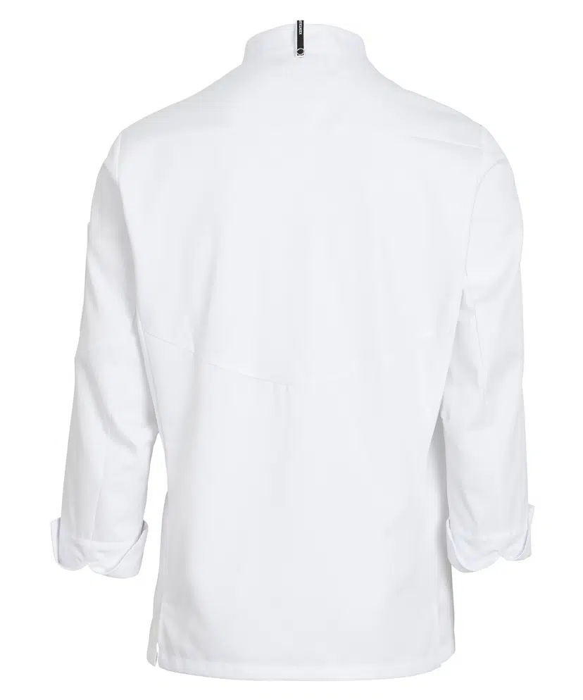 Gourmet kokkejakke, hvid, 50/50% CLY/PES, Kentaur, fra XS til 2XL (1 stk.)